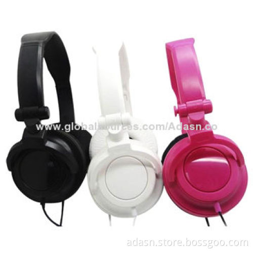 Popular Stereo Excellent Sound Wired Headset with Top Quality